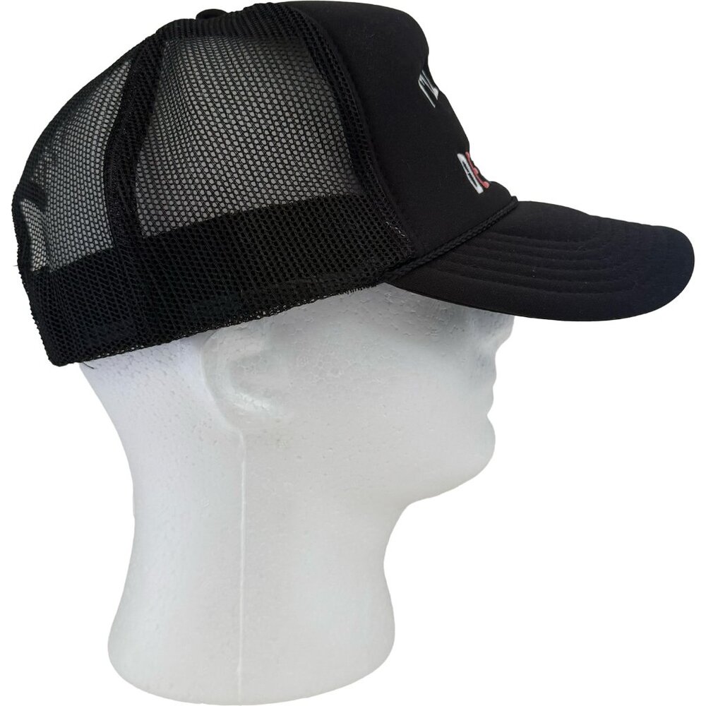 I'll Bring The Bad Decisions Black Trucker Hat Snapback Katy Did Mesh Cap - Picture 2 of 4